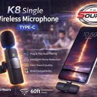 مايكروفون احادي • K8 • تايب سي