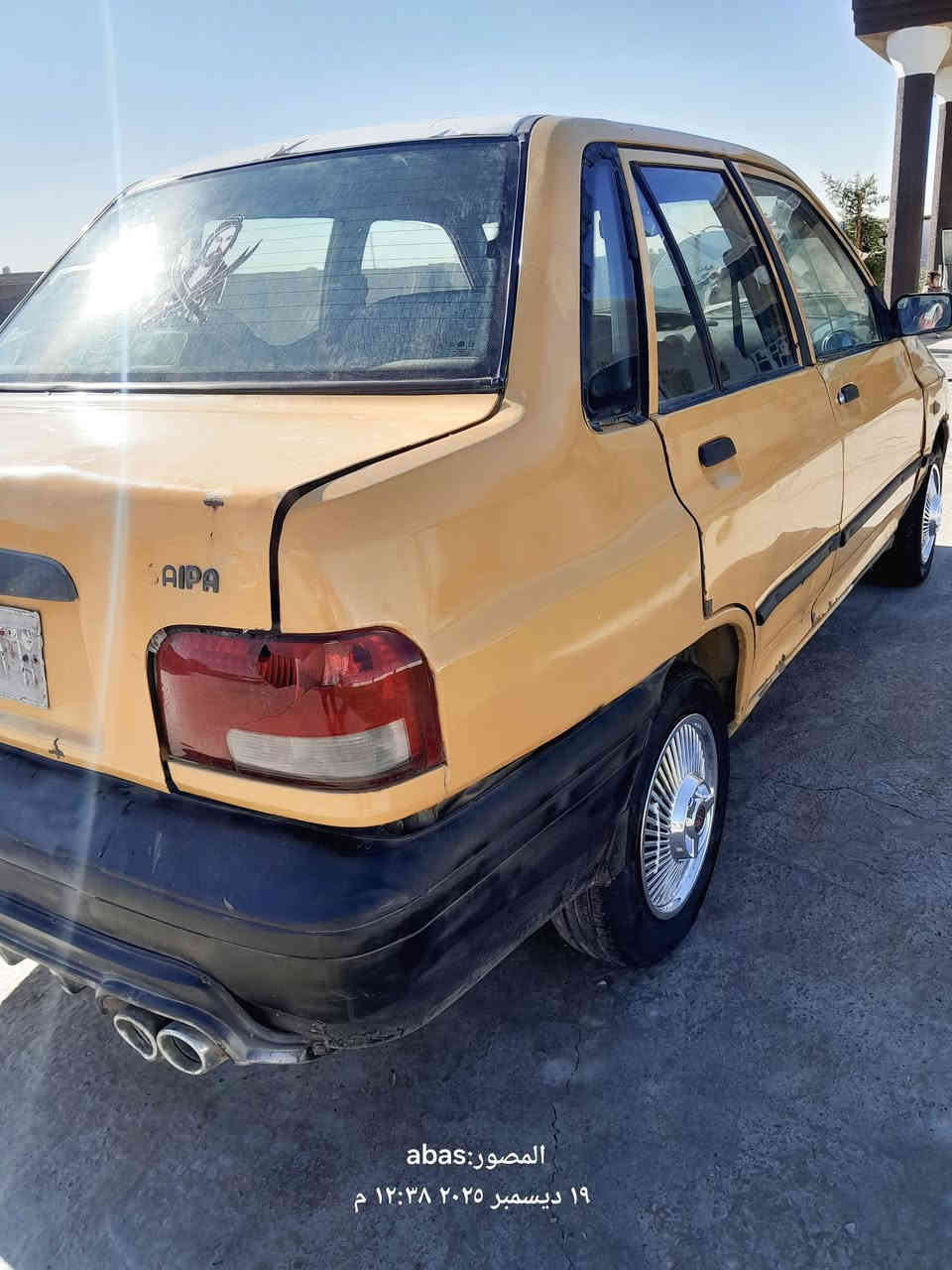 السلام عليكم سايبا موديل 2012 بغداد كير مكينه صدر كهربائيات شغالة  تخم تاير جديد مدوشمه شاشة تدفئة شغاله مكان سيارة بغداد قرب بسماية السعر 10 بيهة مجال حك جيتك لل ستفسار *********** ***********
