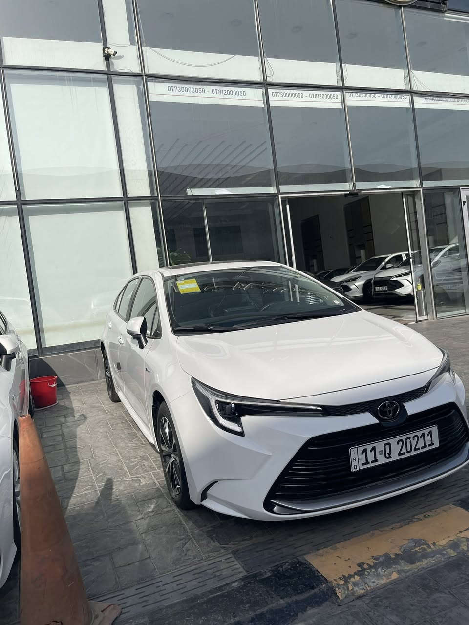 السلام عليكم تويوتا كورلا 2025 زيرو مرقمه كامله فول للاستفسار *********** مكانها بغداد
