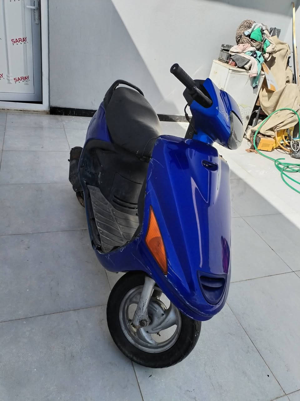 السلام عليكم دراجة فراشة للبيع محرك مجفت ناعمة  كولش عايزة فقط دبلات امامي شغاله سلف هندر كهربائيات كله شغالة السعر 225 بيه مجال مكاني نجف كوفة اتصال واتساب ***********
