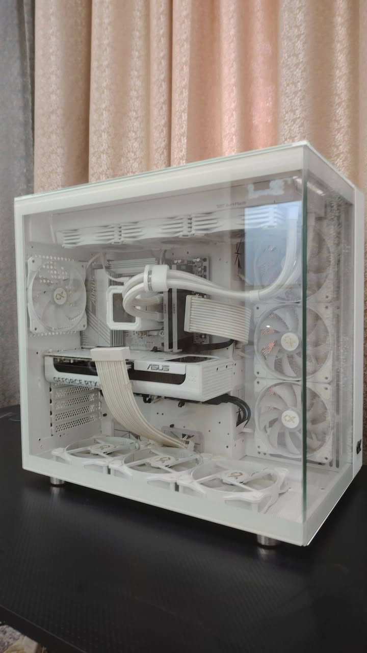 كيس للبيع❄️ بعده جديد لوك وباقي ضمان من مكتب خليفة ستور
RYZEN5 9600X

 GIGABYTE B650M AORUS ELAIT AX ICE

RAM 32GB DDR5 16X2 BIWIN DW100  6000hz RGB 

ASUS PRIME RTXTM 5070 White 12G OC

M.2 SSD1TB WD BLUE SN5100 NVME GEN4 7100 M.2

DARKFLASH DV360S WHITE

THERMALRIGHT TR-KG850 GOLD PC15

CASE XIGMATEK AQUA ULTRA ARCTIC WH

AsiaHorse ARGB Kit M.B White

AsiaHorse ARGB Kit GPU White

Windows 11 Pro Original Key

السعر 2,500,000

مكاني ناصرية رقمي ***********
توصيل موجود
