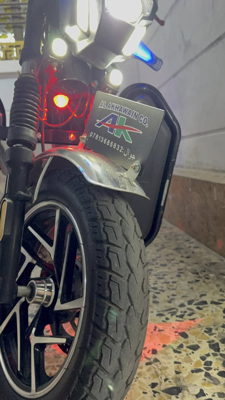 سلام عليكم للبيع ماطور شحن جبلي ٢٠٢٥ ((الأخوين)) بعده شركه فول نضافه مستعمل شي قليل فول بصمات سويجات ثنين تشغيل عن بعد مانع سرقه سماعات mb3 نشرات لايتات زنون عالي ناصي دبل إشاره بك لايت ألوان ((٦ باتري )) ٤ سرعات  السعر550قفل بي مجال بسيط جدا لاتصال   *********** (((مكان الفلوجه  ))))
