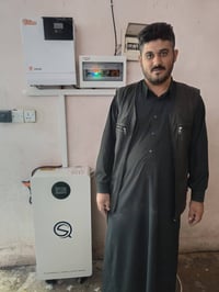 طاقة شمسية • ناحية الرياض • بطارية ١٤٫٥ كيلوواط