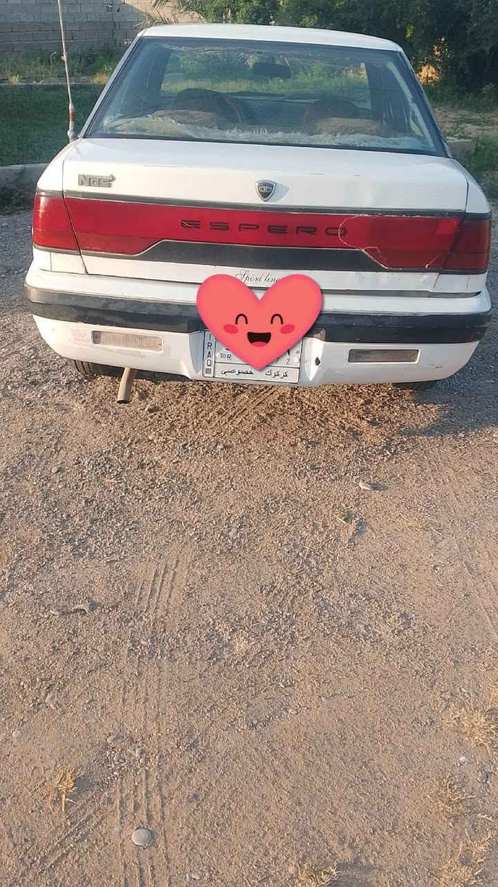 للبيع دايو اسبيرو موديل 95 سنوية ل  27 محرك مسكر كابون بنزين بيها رقم كركوك كهربائيات شغاله السعر 23 للاستفسار الاتصال ***********
