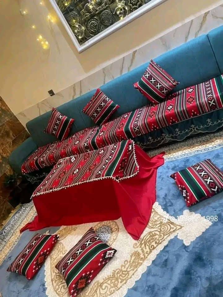 خلي رمضانك ويانه غير 
تجهيزات رمضانيه متوفره 
لاسعار حسب عدد القطع والقياس 
مفرش تخم كامل 
مفرش ارضي 
مفارش ميز طعام ابكل القياسات 
كوشات مع حشوه اوبدون حشوه حسب طلب 
اكياس متوفره 
إشارة الأصدقاء


**إذا كنت صاحب هذا الإعلان وتريد حذفه لأي سبب، رجاءا أرسل رسالة إلى الدعم الفني**