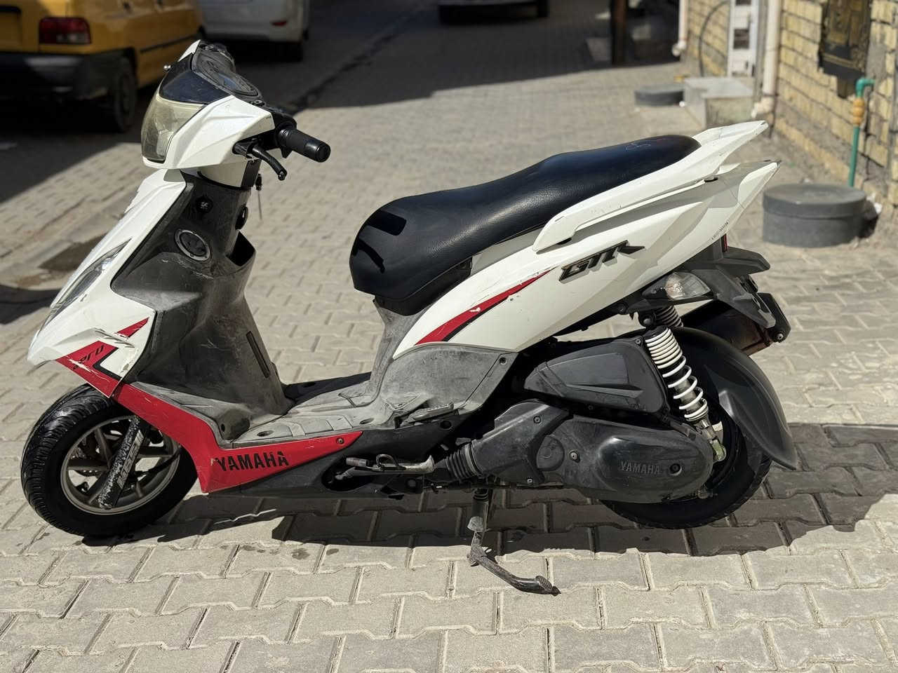 Gtr للبيع كفاله لعامه برغي ممفتوح بيه  دراجه مماشيه ذاك ليوم نزلته دراجهههه نضيفه ١٠٠٪؜ باقي لتفاصيل الاتصال ؏ رقم *********** بي واتساب 
ب
