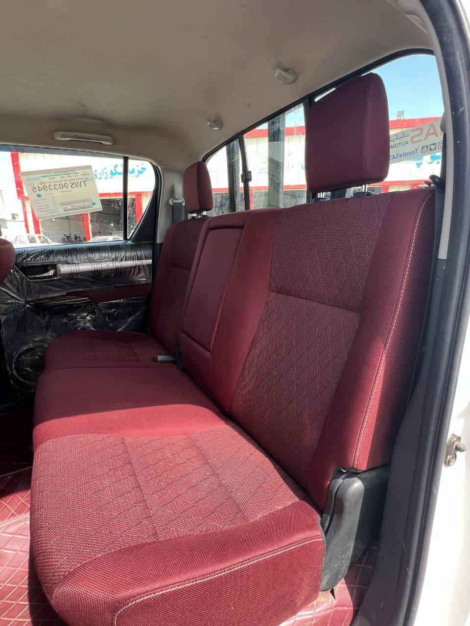 توێوتا هایلۆکس2020 دەبڵ ئەکسل  
 سەنەوی تا 2031 تازەیە بەناوی خۆمانەوەیە
 93 هەزاری حەقیقی ڕۆیشتوە
 بۆزانێاری سێ پارچەی ڕەشە 
بێ ناو گردن هەندێکشی بۆیاخی
 تێزابە لەسەر ساغى سۆنەری دانراوە

سعر : لە کۆمێنت داوای بکە ڕاستەوخۆ بۆت دێت 🤖 

 تابڵیی توندو تۆڵەو ماڵی دۆستە 

ژمارەی خاوەنەکەی 
***********
