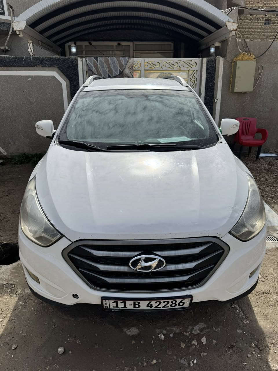 -السلام عليكم ورحمة الله وبركاته
-هونداي توسان 
2014 -
-خليجي 
-مكينه دوش 
-تبريد تدفئة كفاله 
-كير محرك حداديه تخم تاير كفاله 
-رقمه بغداد الانكليزي الجديد 
-سنويه مجدده ل 2029 
-بيه صبغ فقط هلالي الجاملغ الخلفي وباقي كفاله 
-السعر 128 وبيه مجال
-لاتصال ***********
