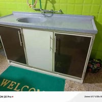 كاونتر 3قطع • سنك مرمر ١٫٥م • كربلاء حي الغدير