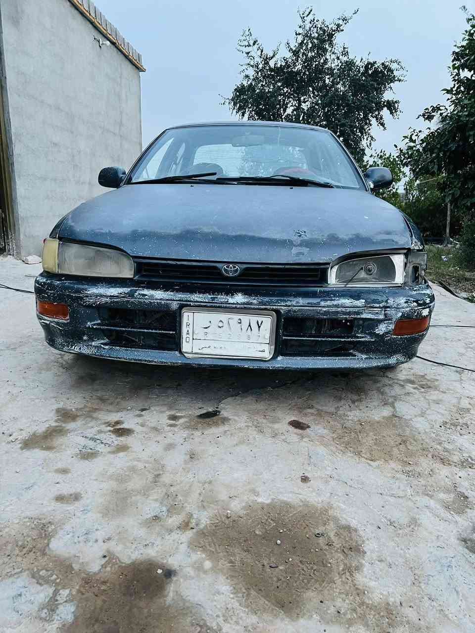 سلام عليكم من رخصة الآدمن  كورلا موديل ١٩٩٣
شرط محرك وكير بيه تأخير ع بگ تمشي طبيعي رقم صلاح الدين سنويه كارتونية شرط التحويل السعر 27 وبيها مجال السيارة يعوزها ترتيب وبالعافية ع ياخذها رقمي ***********
