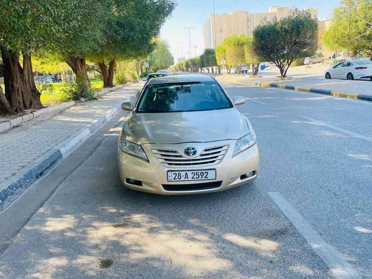 للبيع كامري موديل 2009   السعر 84 للاستفسار ***********    وارد امريكي حادثه جاملغ امامي فقط والباقي مكفول من الضربه بيه رش صبغ جماليه لان جانت جارده  مواصفات  شاشه كامره تحكم   كروز سرعه   كشن كهرباء  محرك 4سلندر 2400   سياره جاهزه حداده ومحرك وكير مبدلات جدد    سياره بسمي رقم جديد وسنويه لل 30   مكاني كربلاء
