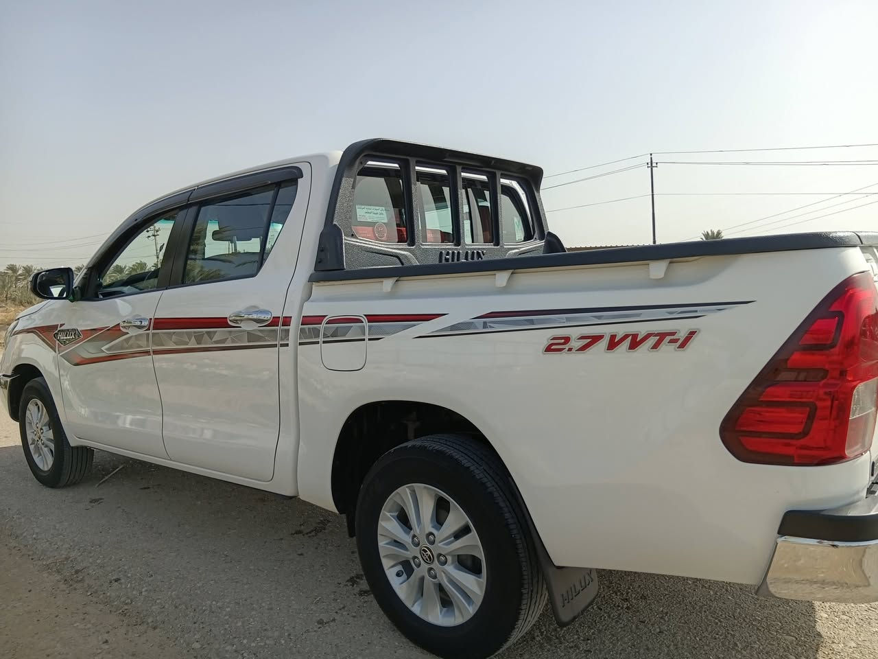 السلام عليكم تيوتا هايلوكس ساز  مديل 2023 سياره مكفوله كفاله عامه فول مواصفات سياره نضيفه خير من الله كير واتماتيك سبيرها  ما نازل بنيد جكات كامره خلفيه ماشيه 50 والسعر 295 وبيها مجال للشراي العنوان بغداد 
***********
