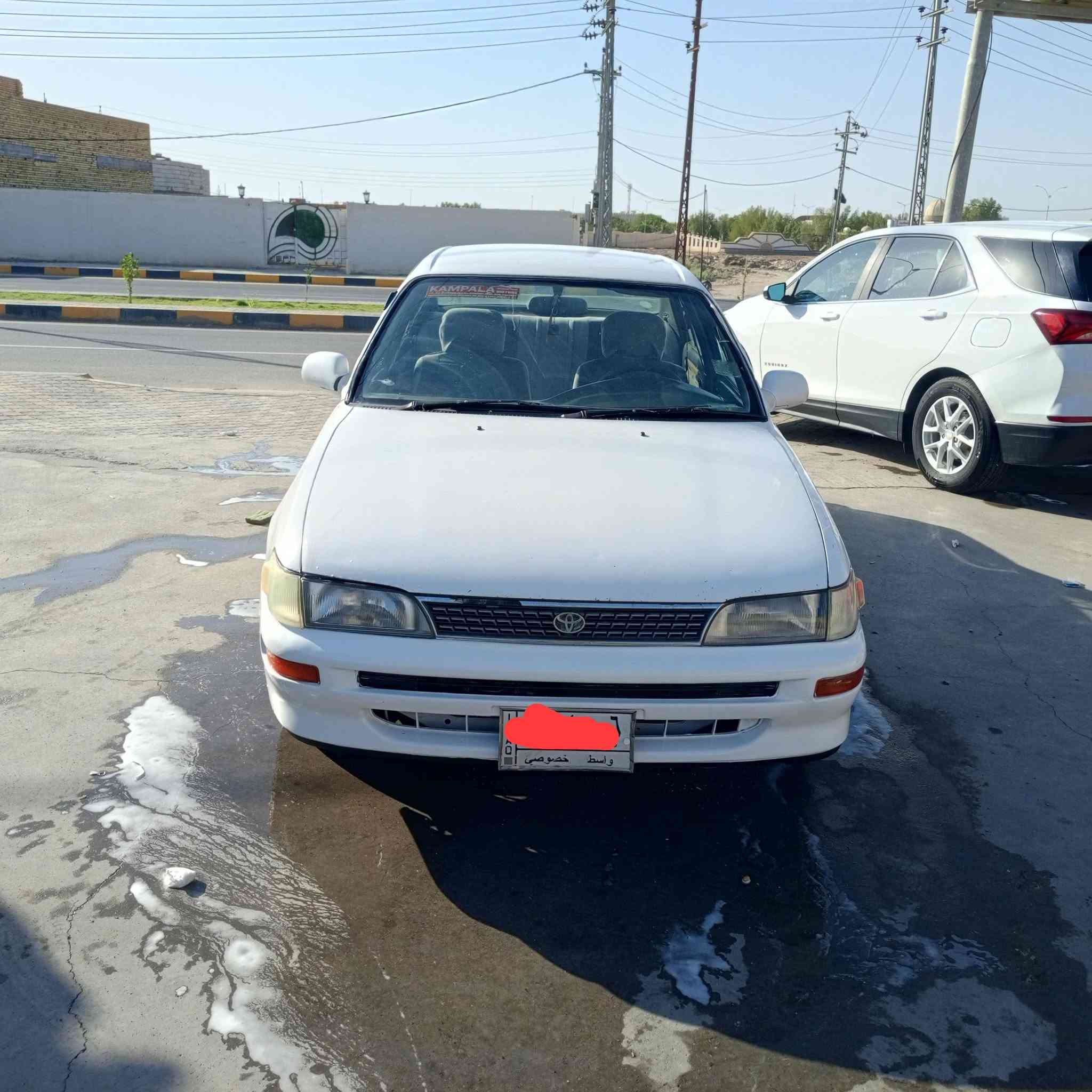 كورلا 1995 واسط بسمي كير ومحرك مكفول كهربائيات تخم تاير. محرك 1800 السنويه منتهيه السعر 55 وبيه مجال للشراي 
***********  مكاني ناصريه
