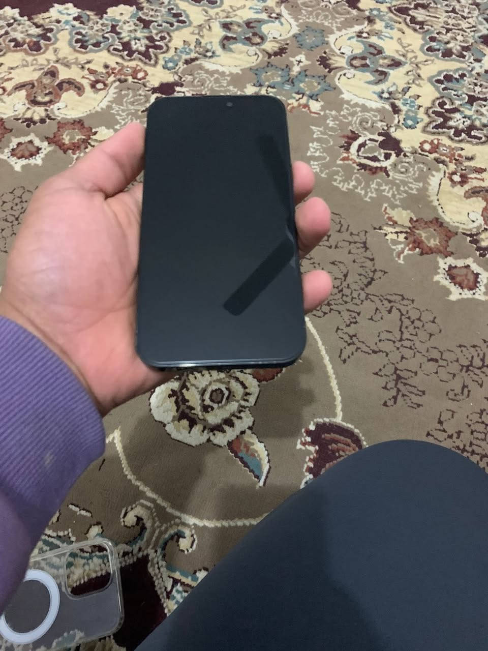 السلام عليكم ايفون 14 برو ماكس للبيع او مراوس ب13 او 12 برو ماكس مبدل بيه شاشه تفصيخ مبدلها بيدي بالربيعي السعر ب750 وبيه مجال كارتونيه وكآمل ملحقاته موجوده لجهاز نضيف كلش بطاريه 94 عنواني عزيزيه ***********
