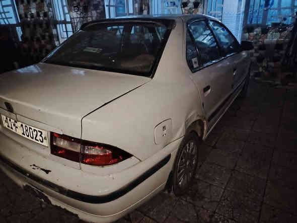 السلام عليكم ورحمة الله وبركاته
سياره سمند موديل ٢٠١٠ اللون أبيض
 بسمي رقم انكليزي الجديد
مكينة ١٨٠٠ مابيها شي جديدة كير زين مابي اي مشكلة تبريد ثلج باتري جديد تايرات ابحالة جيدة
مكفولة من الضربة
للعلم بس بنيد مبدل واني امشي انفتح بي بس.
العنوان بغداد حي السفير م ٧٦٠ قرب الجامع الإمام الحسين عليه السلام
ههاتف ابو حمزة ***********٦ بغداد
