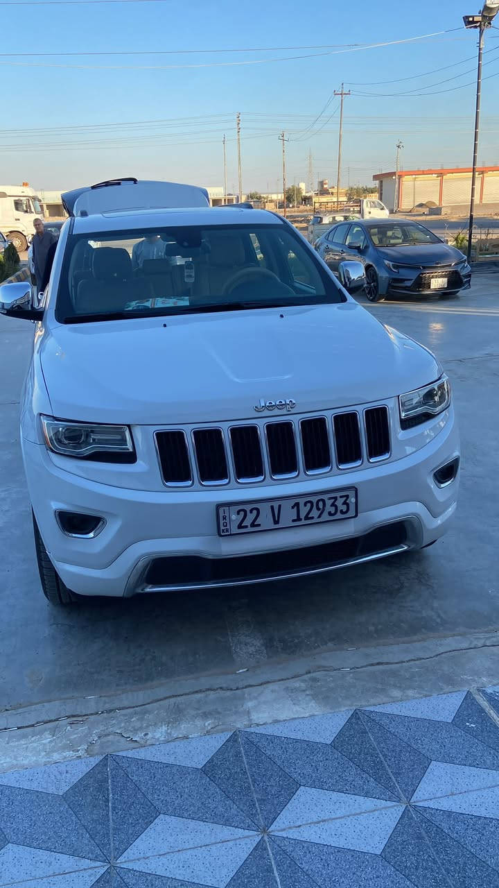 🚗 Jeep Grand Cherokee
موديل: 2015فئة: Limitedمحرك: 3.6 – 6 سلندر 
وارد أمريكي

ماشيه: 138 ألف ميل اللون: أبيض رقم: أربيل

السيارة وضع الشركة حدادية مال شركة ما مفتوحة الف ماتصرف ع السيارة وموديل ال2015 معروف بانزين عادي بدون اي ادفانز
اخوان الي متعجبه السيارة او السعر السوك كلشي موجود بي من الالف للياء واكيد كلش شخص يعرض او يشتري الي يناسبة

📞 للاستفسار اكثر الاتصال: بالرقم ***********
