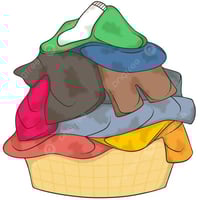 كارتون كامل يجي اكثر من 70 قطعه ملابس مكس كلها بالجيس جديد مشكل فساتين...