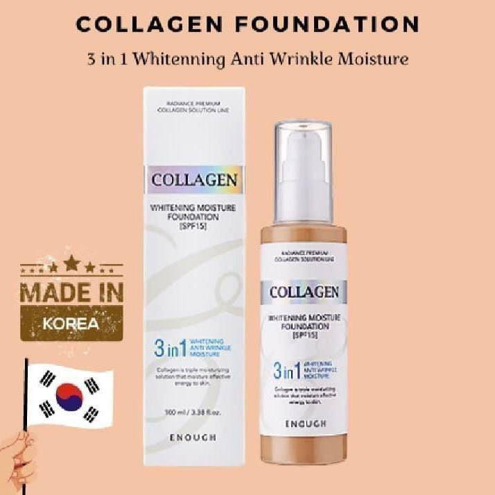 كريم اساس الكولاجين الكوري الاصلي 

كريم اساس من ENOUGF الغني بالترطيب بمادة الكولاجين والذي يعمل على تبييض البشره وإخفاء العيوب بالاضافه إلى واقي من أشعه الشمس بنسبة 15 SPF .

 ⭕️ سعر ١٢الف فقط

 ⭕️ متوفر درجتين 21 / 13


**إذا كنت صاحب هذا الإعلان وتريد حذفه لأي سبب، رجاءا أرسل رسالة إلى الدعم الفني**