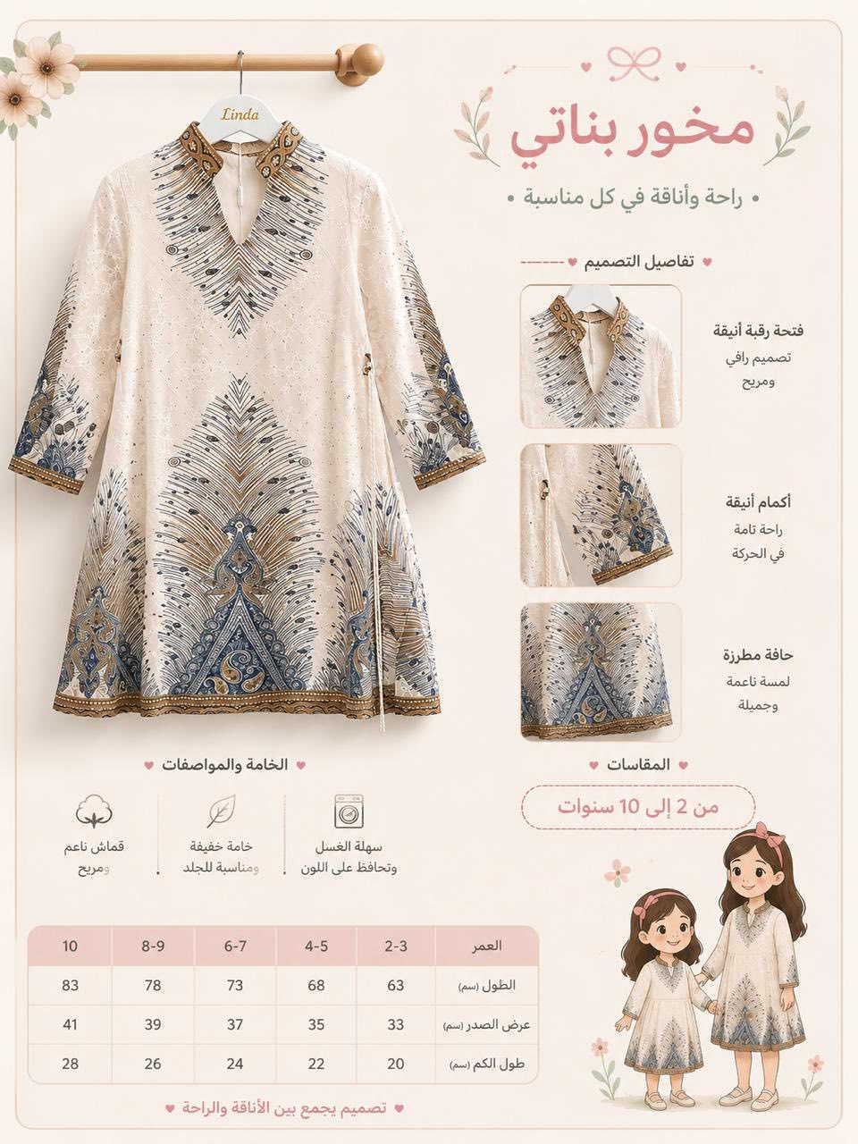 مخور بناتي من 2 سنة لل 20 سنة 😍💕

موديلات العيد 🌹😇نزاكة وجمال مينوصف لحكي عليها قبل متخلص 

:تكريت -شارع الاطباء -مجمع سامي

توصيل لكل المحافظات واتساب :

***********
