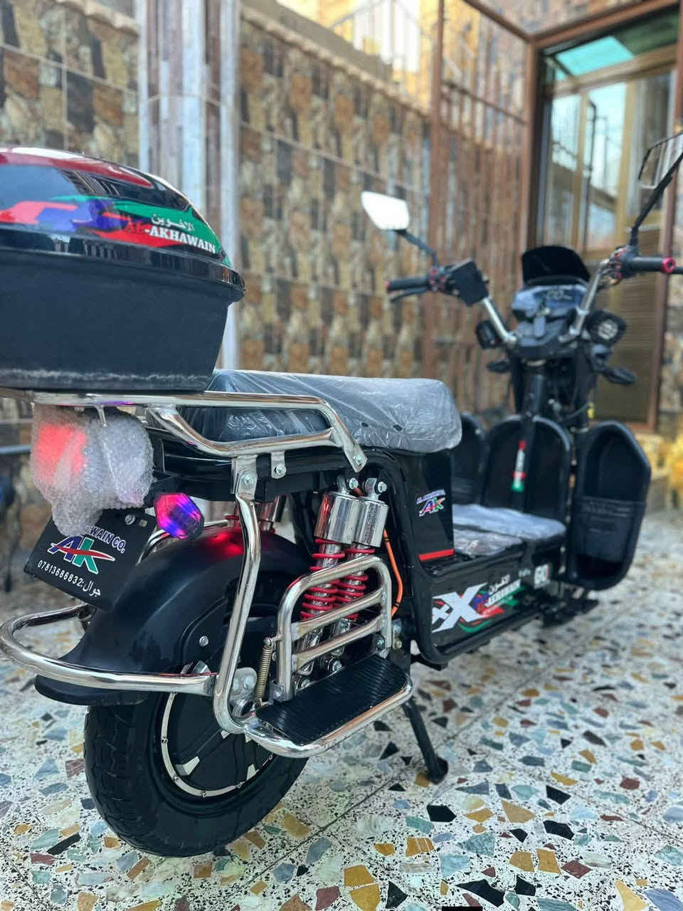 للبيع للبيع للبيع
يالله السلام عليكم 
موطور شحن هيوشة للبيع... 

كامل من كلشي 

6بطاريات 
ثنين 10
واربعة 9

لايتات+ بريكات+ دسكات جدد+ سماعات 

المكان الرمادي ناحية اليرموك 

ه‍(***********)
