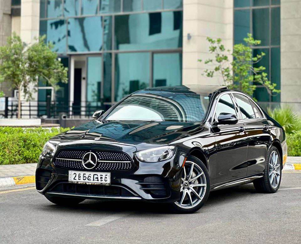 ‏Mercedes Benz E350 AMG 2022
فول موصفات لون اسود 🖤
1. بانوراما 
2. استيران كهرباء 
3.كأمرات عدد 5 
4. صندوق كهرباء 
5. كيج إلكتروني متغير 
6. داخل اسود 
7. كشنات تدفئه  
8. رادارات امامي خلفي جوانب 
9. حساسات 360 درجه 
10. سستم سماعات برومستر 
11. شاحنه لاسلكي 
12. اتو بارك + اتو هولد
13. كشنات كهرباء + خزن ميموري 
14. صفر مسج 
15. لد داخلي 64 لون
16. ويل 19 AMG
17. رقم شمالي  باسمي تحويل مباشر 
18. موقع السياره بغداد السيديه 
السياره اخت الكلين شبر صبغ فقط بدون دواخل 
السعر 375 ورقه 
الاستفسار *********** بغداد, العراق
