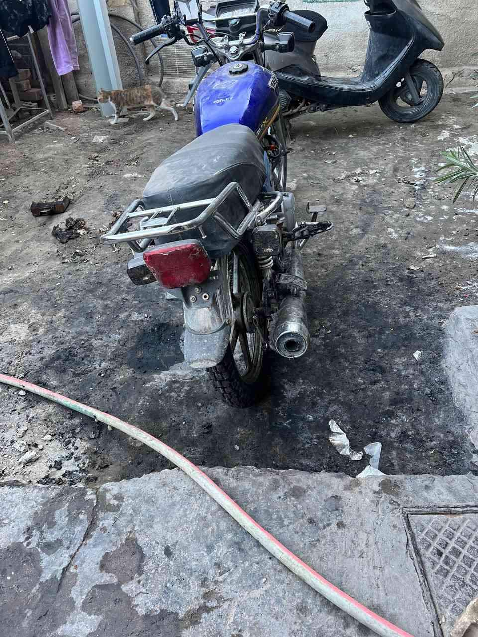 سلام عليكم دراجه ايراني 5كير للبيع رايدهة ب550وبيهة مجال عنواني البياع المعالف  الدراجه نقصهة لايت امامي وبكلايت كيجات ميشتغلن كهربائيات كلهة شغاله اشاير عالي ناصي دبل اشارة هورن ڱڵـه  شغال كلج جديد واير كلج جديد تاير خلفي جديد الاتصال علرقم +بي واتساب ***********
