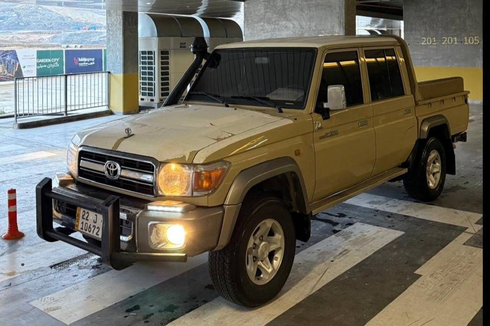 تۆیۆتا لاندکڕۆز مێگزەمین 2015 
بیلاد پۆستاڵ و ٨ وەرەق 
سەیارەکە نموونەیە لە جوانی 
١٦٦٠٠٠ کیلومتر  رۆیشتوە  
یەک پەڵە تەعدیلی هەیە 
مەکینەی سفری ئەورەپی لەسەرە
هیچ مەسرەفێکی تێدانیە 

سـعـر : لە کۆمێنت داوابکە ڕاستەوخۆ بۆت دێت 📥 

گێر و مەکیەنەی بەشەرت 
هیچ کێشەیەکی تێدا نییە 

ژمارەی خاوەنەکەی 
***********
