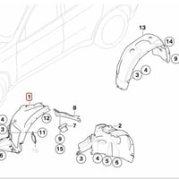 بطانه امامي • BMW X6 E71 • توصيل