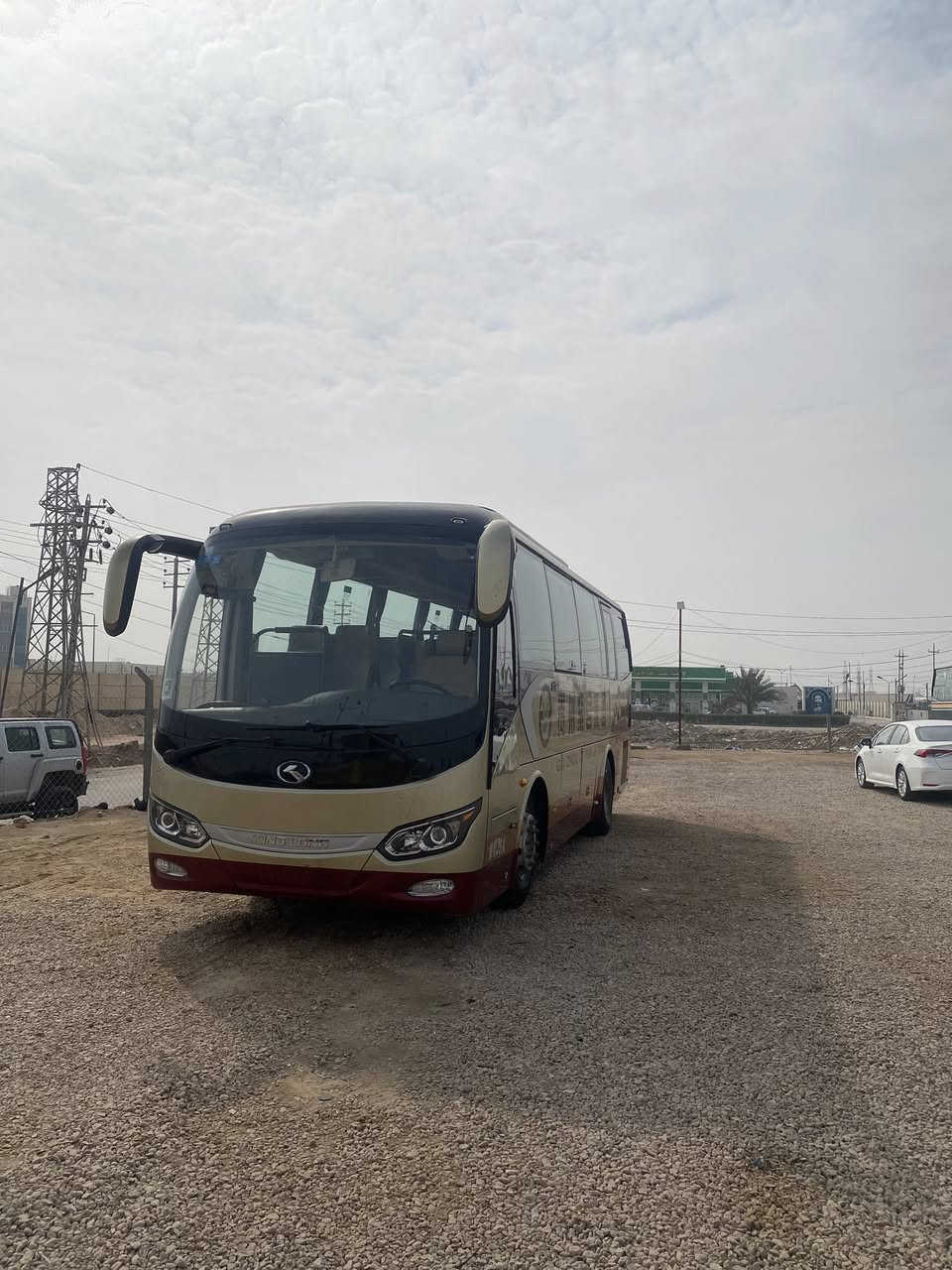 ~~~~~~يقدم لكم ~~~~~~
    معرض علي العبودي الكربلائي
السلام عليكم كنك لونك للبيع دخول جديد
لون مميز عدد 39راكب كشن متحرك كير عادي 
جوبلس امامي خلفي مكينه 6سلندر ديزل آدبلو
تخم تاير جديد رقم سليمانية 
العنوان كربلاء الحر مجاور مستشفى التركي 
للاستفسار ***********
***********
