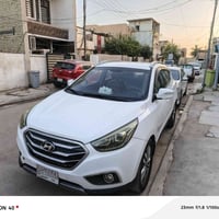 و بركاته للبيع توسان خليجي موديل ٢٠١٥ بيها بنيد صبغ اثر ضربه خفيفه لا ...