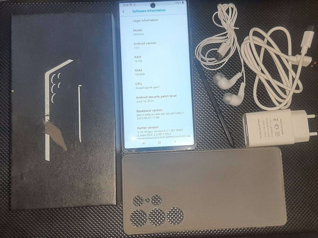 سڵاو ...
موبایلی S 26 ultra
ڕەنگی ڕەش (کۆپی) نوێ
بۆ فرۆشتن......
شوێن-کەلار....
....بۆ کڕینی نامە بنێرە..


**إذا كنت صاحب هذا الإعلان وتريد حذفه لأي سبب، رجاءا أرسل رسالة إلى الدعم الفني**