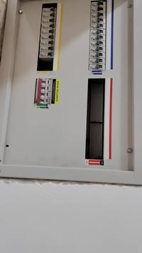 ⚡ تم بحمد الله إكمال تأسيس كهرباء بناية أبو مصطفى ⚡ تم العمل وفق أصول ...