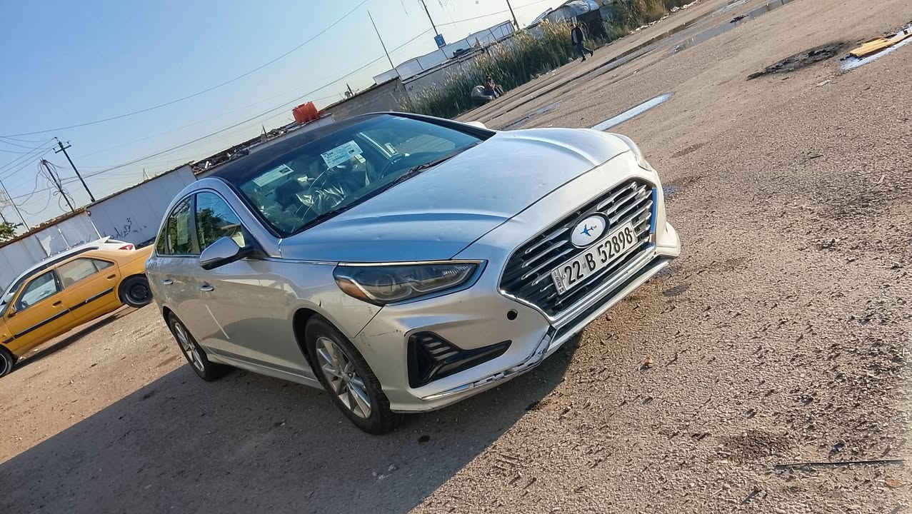 سلام عليكم سوناتا موديل 2018 حادثهة بل منشور بدون دواخل جاملغ وبنيد بل عراق بيهة حالون منضومه غاز سنوية ورقم جديد تحويل وكاله حاضر مكينه كير تبريد كلة جاهز كشن تدفئه تحكم ستيرن جهتين حاكيه شاشه جبيره كامله دواره حساسات رادارات بدأت خلفي امامي  مابيهة كل نقص مكان سيارة بغداد
سعر 105 وماكوهيج سعر 
تصال ***********
