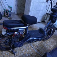 دراجتين شحن • واحدة ببطارية • شغالات ونظيفات