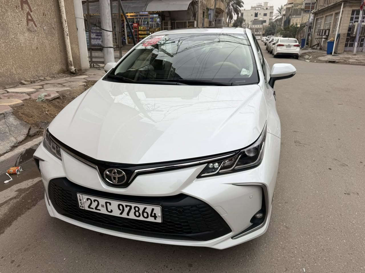 تويوتا كورلا 2024 خليجي (SAS ساز)

فول مواصفات 1/1  GLI

حجم المحرك 1800 

نوع الوقود بانزين 

ماشية 12

دخول ذكي بصمة تشغيل بصمة 

فتحة سقف سلايت  

شاشة ديجيتل  

تبريد قطعتين 

ويل كب حجم الاطارات 16 

حساسات امامي خلفي 

لايتات عدسة 

بك لايتات لد 

كشاف لايت لد 

مرآة قابلة للطي 

اشارة بالمرآة 

وضعيات قيادة 

مرآة داخلية عاكسة 

شاحن واير ليس

رقم اربيل  

(مكان السيآرة بغداد )

سياره بأسمي تحويل مباشر 

السعر 194

للاستفسار ***********

