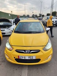 اكسنت موديل 2012    محرك1600  GDI   وارد كندي  امريكي تحتوي على  منظوم...