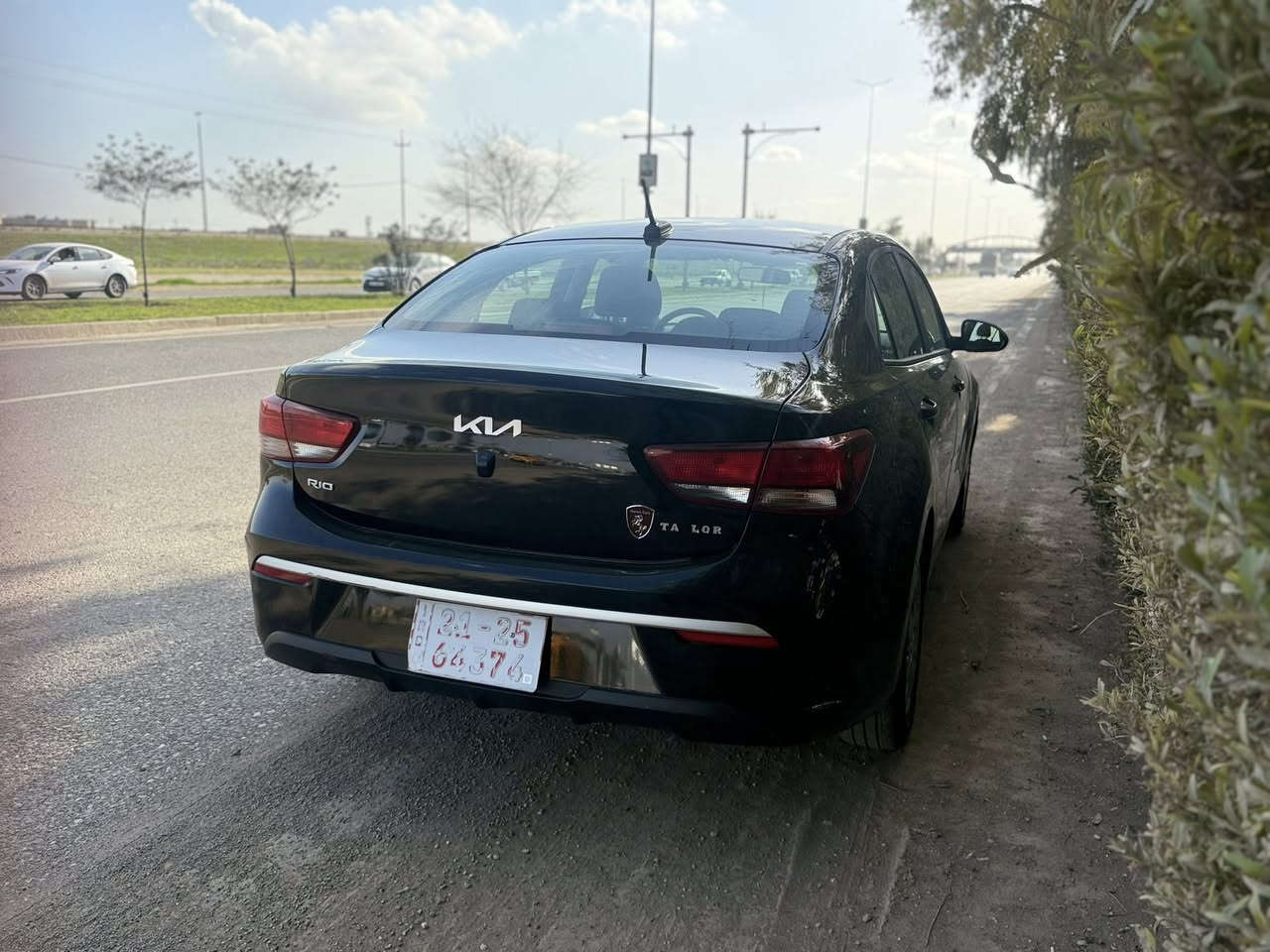 كيا ريو موديل 2023مواصفات EX  ماشي 31 الف مايل سياره مبدل بونيت بدون دواخل ارباك ستيرن سستم سياره بدون رقم تترقم شمال اربيل سليمانيه دهوك ساره جاهز بدون مصرف سعر (108)لاستفسار ***********مكان سياره كركوك
