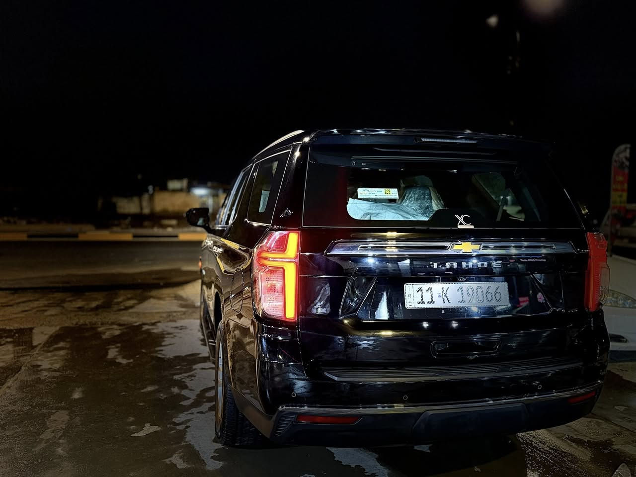 السلام عليكم من رخصه الادمن تاهو LS موديل 2023خليجي مكفوله كفاله عامه ماشيه 40 بحاله الوكاله بدون لا صبغ ولا شخط ولا تبديل عليه BBf بل كامل  السعر 48الف مكاني بغداد وموجود سونار هم للاستفسار اكثر اتصل***********
