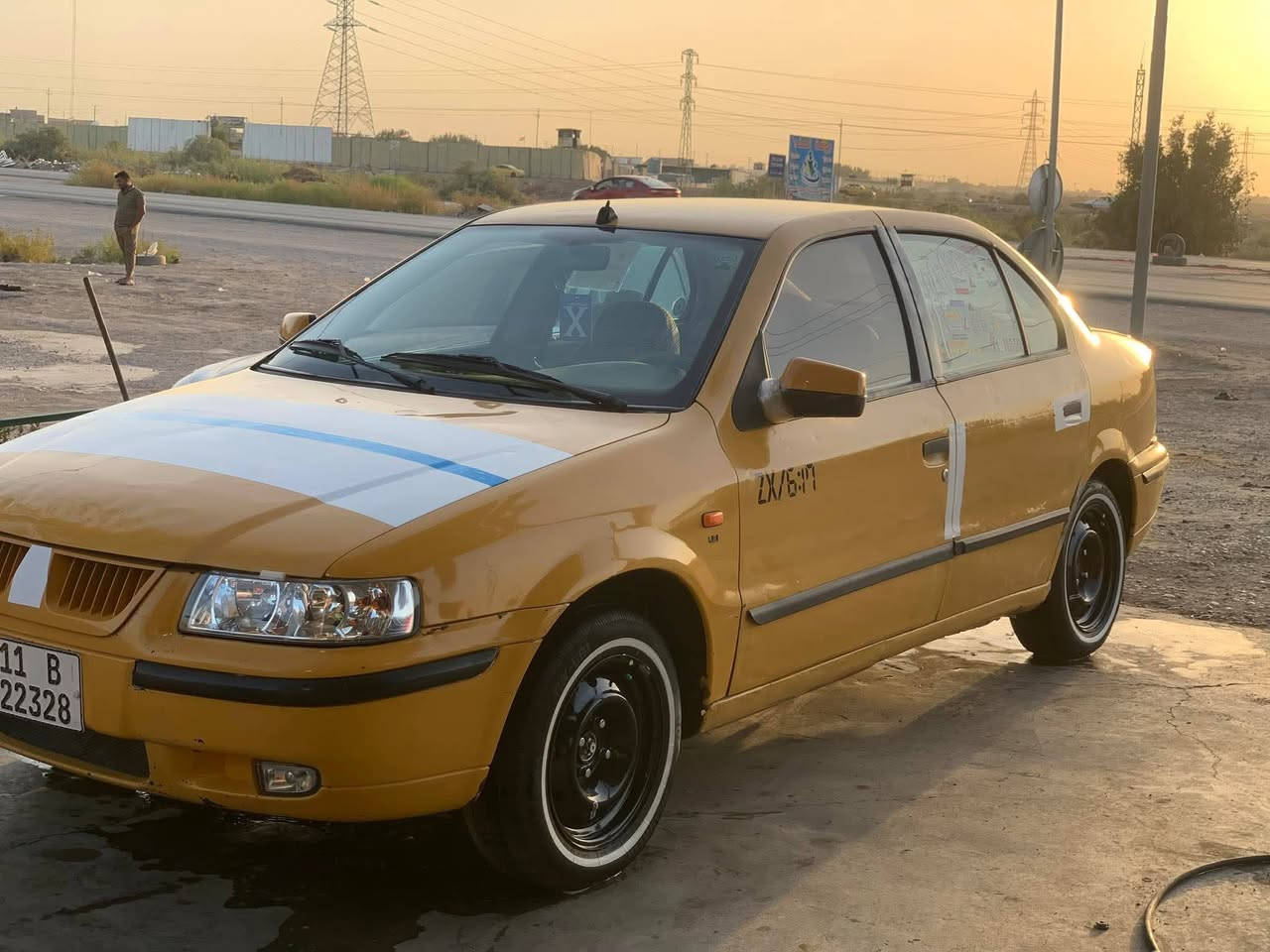 سلام عليكم سمند 2011 سنويه جديده وهزه تحويل مابشر بسمي كير مكينه حداديه بيها صبغات ودعجه خفيفه بلجنطه ومصلحه بدون دواخل كهربائات كلها شغاله ماذب عليها لو ربع كبل لشارع السعر 34وبيها مجال كلش قليل مكاني بابل محاويل ***********
