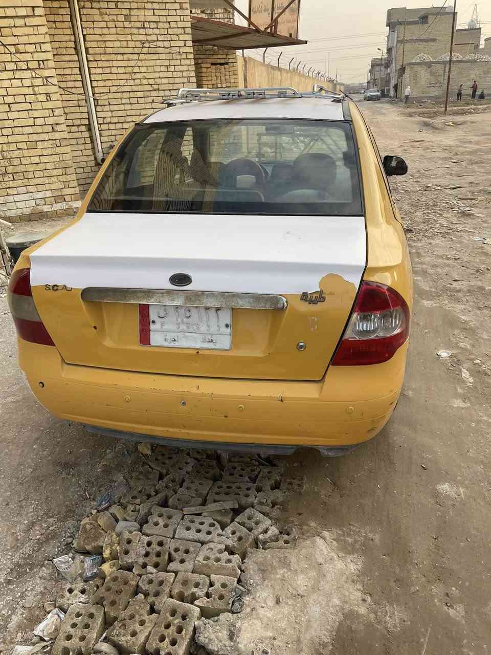 سلام عليكم. طيبه ٢٠١٦ رقم. دولي. مصفره. من كلشي. سياره. مابيها. صبغ.  بس بيها. بارد. مكينه. وكير. وتخم. تاير. وصدر. وتبريد. جاهزه. عنواني. بغداد. الدولعي ***********
