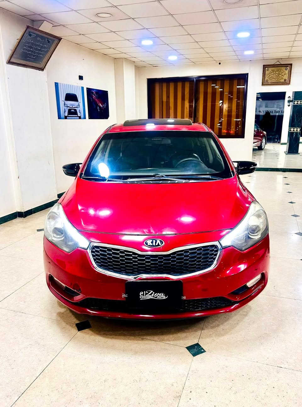 متوفر الان  لدي #الزينة_للسيارات
_____________________________                                  
الماركه : كيا 
الطراز:  سيراتو
الموديل: 2016 
العداد: 150.000 km
الفئه: هاي لاين￼
الحالة: فبريكا بلكامل
_____________________________
الموصفات
• 1600 سي سي
• 4 سلندر
• جنط 16   
• انوار ترحيب LED
• كاميرا خلفية
• شاشة 12 إنش ابل كاربلاي و اندرويد اوتو
• 2 ارباج
• أنظمة فرامل ABS + ABD
• مرايات كهربائيه
• اشارات مرايات
• مرايات ضم  
______________________________________
للتواصل ☎️.  01025505578                   

يوجد التقسيط من خلال البنوك والشركات

العنوان #المريوطيةالرئيسي_أول_كومبرةبعدالمحور📍
____________________________
 واتساب•https://wa.me/201025505578
____________________________
تيك توك•https://www.tiktok.com/@yahiaabozina
____________________________
إنستقرام•instagram.com/yahya_abu_zeina


**إذا كنت صاحب هذا الإعلان وتريد حذفه لأي سبب، رجاءا أرسل رسالة إلى الدعم الفني**