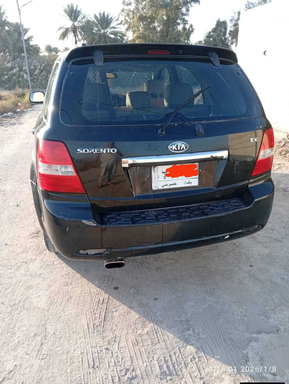 سلام عليكم ورحمة الله وبركاتة من رخصة الادمن الغالي مستعجل سياره للبيع سورنتو موديل 8  امريكي 5راكب محرك 3300مصبوغه حزام جاملغ فقط ومعمر بدون دواخل بغداد تخم تاير جديد حتى السبير جديد باتري جديد قاعدة البانزين جديد نوزلات بلكات مجاول كله جديد  رقم لماني  تبريد كبريسر عاطل ترايك  وين متريد مكان السياره بابل جبله  السعر  خاص او اتصل وات ساب ***********/لاتعلق وتكلي السعر اعتذر منكم الان اكو ناس ماتخاف الله  وتكسر ب حلال الناس تحياتي للجميع
