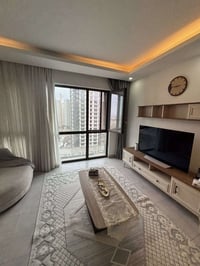 شقة للبيع مجمع النسيم مساحة 140 مؤثثة جاهزة للسكن عمارة A1 طابق 11 اطل...