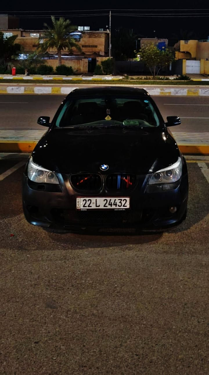 للبيع او المراوس حسب القناعه
BMW E60 2008 
السعر 119 ورقه بيع مستعجل
مكينة N53 🔥

▫️ السيارة بلاد بدون تبديل بدون صبغ بكم مكان اكو بارد السونار مرفق
▫️ فقط دعامية أمامي وخلفي مصبوغات
▫️ السيارة وضع شركة، بدون ضربات وبدون تبديل قطع
▫️ ممشى: 152 ميل 
✅ مكينة كصّة جديدة
✅ كير كوبرا (نورمل / سبورت / مانيوال)
✅ مبرمجة آخر تحديث 2025
✅ سلايت شغال
✅ تبريد ثلج + شاد بنكه إضافية للتبريد وتبريز الكزاز
✅ تدفئة + تدفئة كشنات
✅ بلكات جديدة
✅ ولف حرارة + جوزة حرارة + دبة راديتر جديدة + براد دهن 
✅ تايرات خلفيه جدد الأمامي تعبانات
✅ دهن Castrol وبنزين محسن دائماً + مي أزرك
✅ صدر امامي تعبان صدر خلفي جيد جداً

📌 السيارة باسمي وسنوية لحد 2029
📌 خالية من أي نقص ميكانيكي أو كهربائي أو خارجي
📌 مكفولة كصّة، ضربة، غرامات، تحويل 

⚠️ الملاحظة الوحيدة: بداية جراد خفيف عالبنيد + تحتاج صبغ للدعامية الـ M فقط
وساقطة هزة 

📍الموقع: الانبار فلوجه 
📞 للتواصل واتساب أو اتصال: ***********
