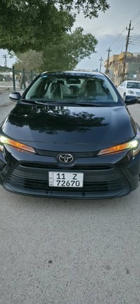 كورلا موديل ٢٠٢٤ LE وارد امريكي حادثها باب وجاملغ خلفي  ورصعه بكصة الق...