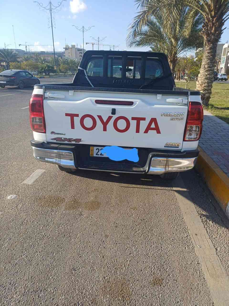 تويوتا هايلوكس 2020 فور ويل رقم اربيل باسمي
ماشيه170 الف
مكفولة محرك كير ماعدا ضربة صغيره على كد شبر بالبنيد 
مكينة  2700 ( اربعة سلندر ) 
سويج
تحكم ستيرن
مثبت سرعة بالستيرن
تبريد قطعتين 
شاشة 
كاميرا خلفية
السعر265 وبيها مجال قليل 
مكان السيارة كربلاء 
للاستفسار ***********
