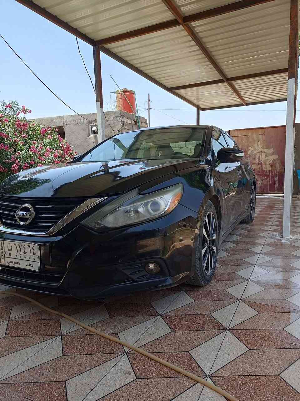 نيسان التيماء 
موديل 2018 رقم بغداد بسمي سياره فول مواصفات 
فتحه
تحكم ستيران 
رادر امامي خلفي
تبريد قطعتين
بصمه
شاشه
مانع انزلق
صندوك بصمه 
تبريد كشن 
كراسي كهربائية 
منضومه لايت زنون 
السياره عليه ادامه كامه ماتصرف عليه ربع دينار 
سعر السياره 120 
رقم  والتصل عبر الخط او الواتس اب
***********
***********
