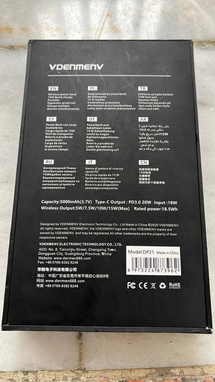 بور بنك لاسلكي سعر 20 الف


**إذا كنت صاحب هذا الإعلان وتريد حذفه لأي سبب، رجاءا أرسل رسالة إلى الدعم الفني**