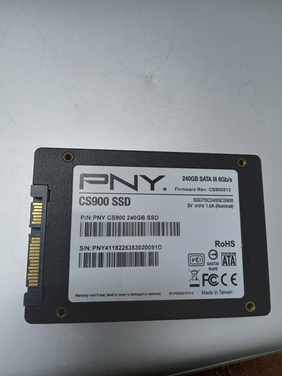 هارد  240ssd نوع PNY
مستعمل
 شرط سرعه عاليه جدا
السعر 35 الف
بغداد البياع


**إذا كنت صاحب هذا الإعلان وتريد حذفه لأي سبب، رجاءا أرسل رسالة إلى الدعم الفني**