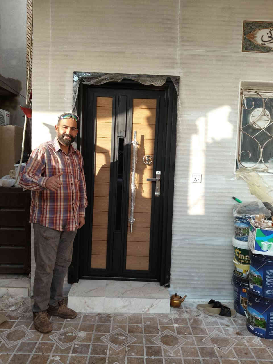 كل ما هو جديد 🙏
تجدونه في معمل حداده الفاضلي ✌️ 
عمل ابواب حديد والشبابيك والأبواب الاخارجيه اتمنى ينال اعجابكم 👈 يوجد نظام القسط الشهري 💸 
ابواب قاصه نظام تركي 💯عمل عراقي 💯 💯 
يوجد نظام القسط الشهري حسب الطلب 
***********وتساب
يوجد نظام القسط الشهري💸 حسب الاتفاق
